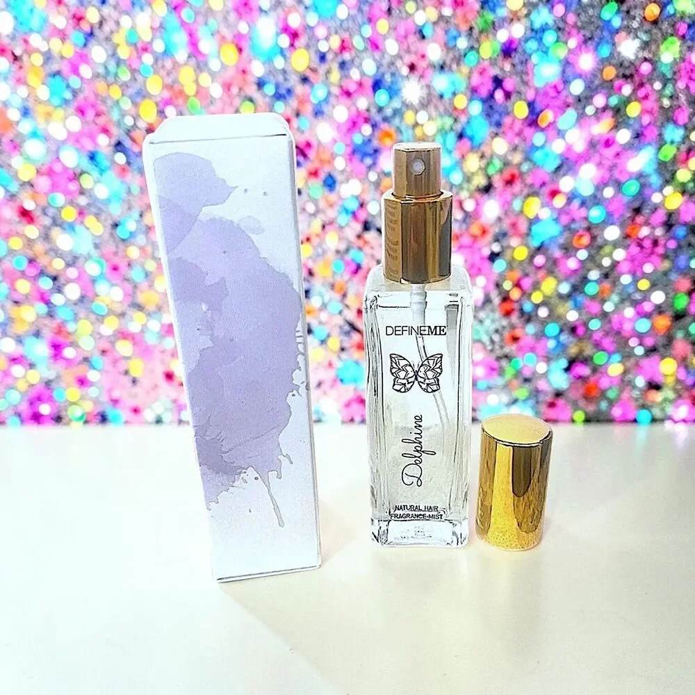 Defineme Fragrance Delphine Anti-Frizz Hair Fragrance Mist New In Box 2 fl Oz